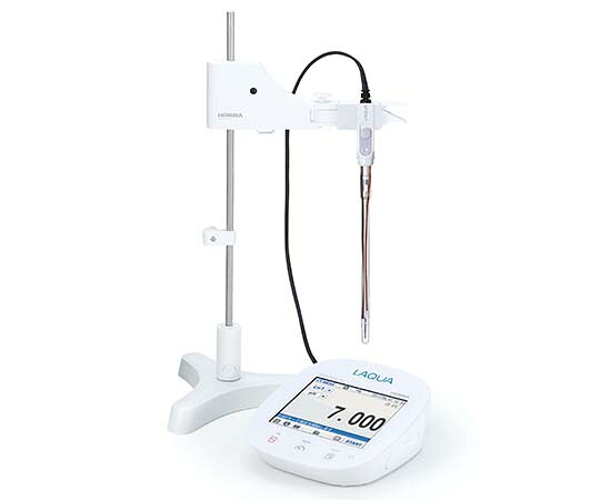 店内全品ポイント5倍★要エントリー★HORIBA 卓上型pH・水質分析計 ロングToupH電極セット(カラー液晶タッチパネルモデル) 1式 F-73L|Shop de clinic店