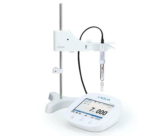 店内全品ポイント5倍★要エントリー★HORIBA 卓上型pH・水質分析計 スリーブToupH電極セット(カラー液晶タッチパネルモデル) 1式 F-73V｜Shop de clinic店