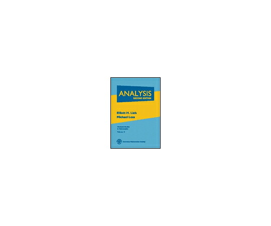 （書き著す社）American Mathematical Society Analysis 1冊 978-0-8218-2783-3