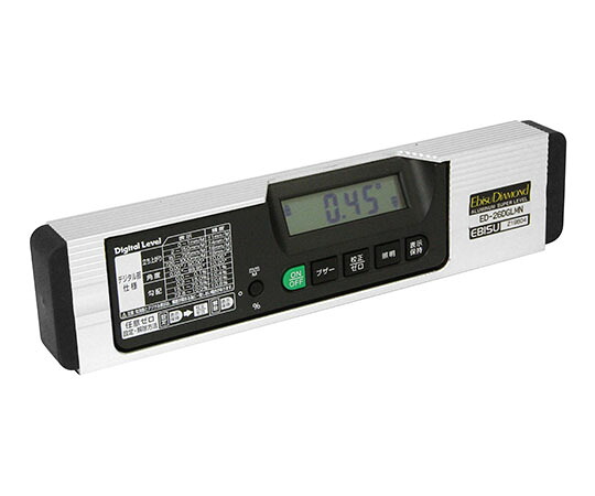 エビス（気泡管水準器器） 羅針盤付デジタル気泡管水準器 1個 ED-26DGLMN