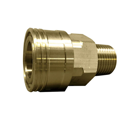 流通バル 両路開放的型クイックカップリング 1個 TS-8SM(BSBM)