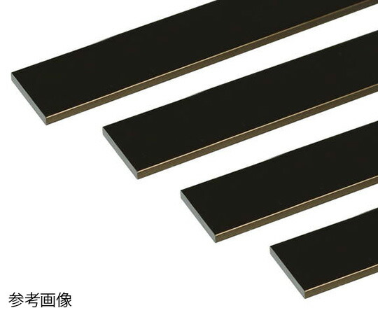 安田 アルミ平棒 1m 3.0×60mm ブロンズ 4本組 1組(4本入)