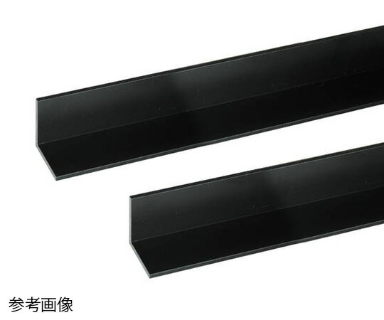 安田 アルミアングル 2m 3.0×40×40mm ブラック 2本組 1組(2本入)