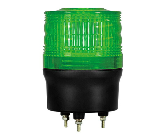 日惠製造所 LED回転させる灯Φ90 ニコトーチ・90(緑) DC12～24V 呼びりん付 1個 VL09R-D24XG