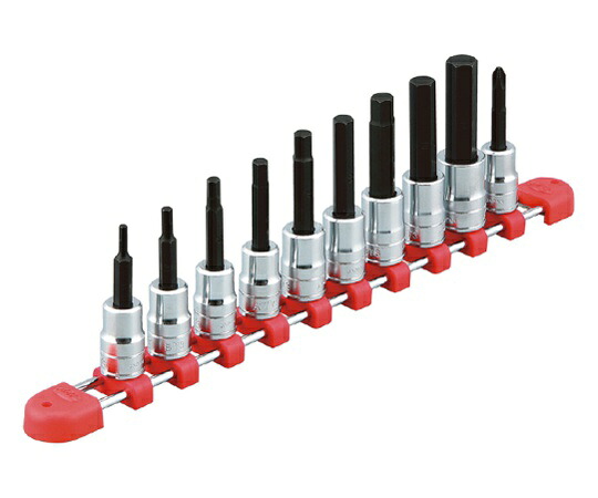 KTC 9.5sq.ヘキサゴンビットソケットセット(10個組) 1セット TBT310H