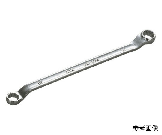 KTC ロングめがねレンチ(45°×6°) 30×32mm 1個 M5-3032