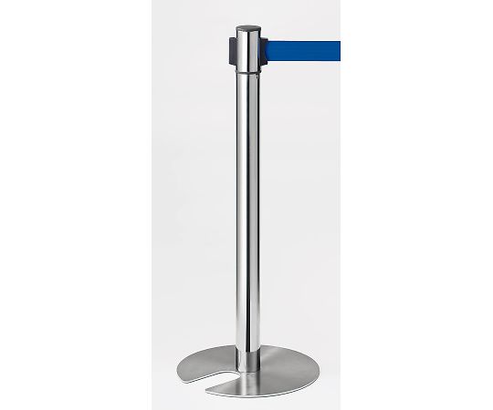 店内全品ポイント5倍★要エントリー★ユニット ベルトパーテーション(スタッキングヘッド回転タイプ) 青 1個 870-961BL|Shop de clinic店