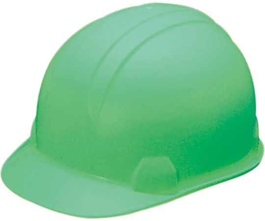 ユニット ヘルメット　前ひさし型（飛・墜・電）　グリーン 1個 377-28GR