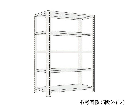 サカエ 販売店仕合わせ W1200×D600×H1500粍 5段 1台 SHR2125P