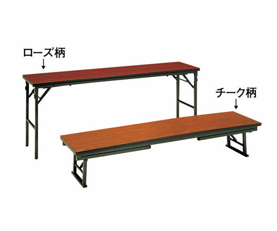 座卓兼用テーブル(ローズ柄) 1個 SZ16-RB
