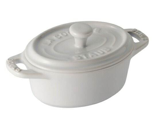 楽天市場】ストウブ STAUB セラミック ミニオーバル ココット 11cm