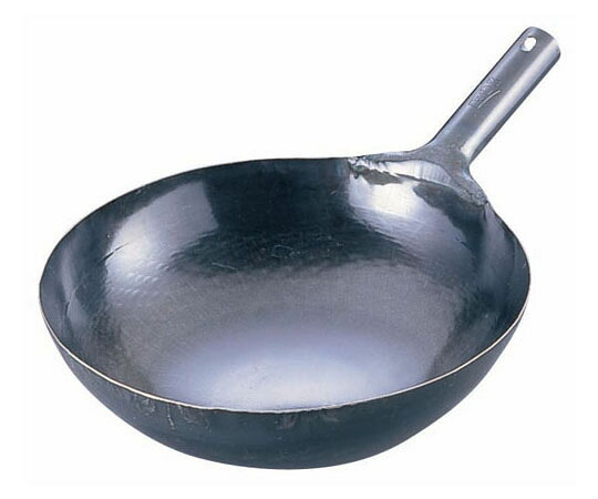 店内全品ポイント5倍★要エントリー★山田 鉄 打出片手中華鍋(板厚1.2mm) 45cm 1個｜Shop de clinic店
