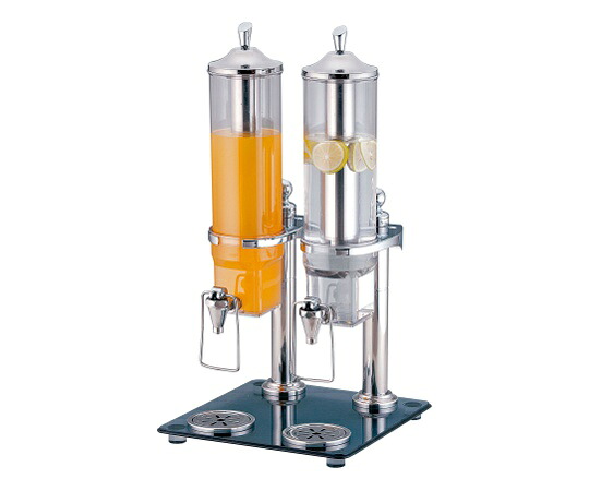 KINGO KINGO清涼飲料水ディスペンサー2.6L 36402-2(2連印字機) 1個