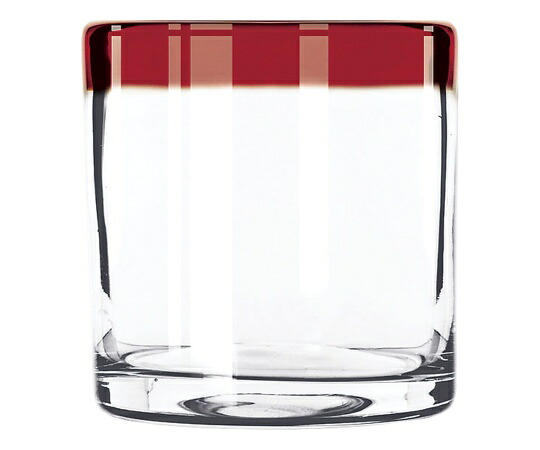店内全品ポイント5倍★要エントリー★Libbey（リビー） リビー アルバ ロック(6ヶ入) レッド 1ケース(6個入) 92302R｜Shop de clinic店