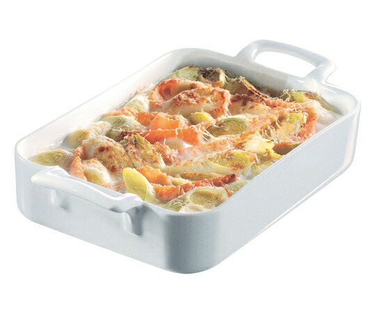 レヴォル　レクタンギュラーディッシュ　19cm　ホワイト 1枚 RLB1502