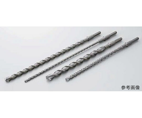 一こません孔機 六角軸せん孔機ビット 刃先径36.0粍 全長505粍 1本 HEXL5-360