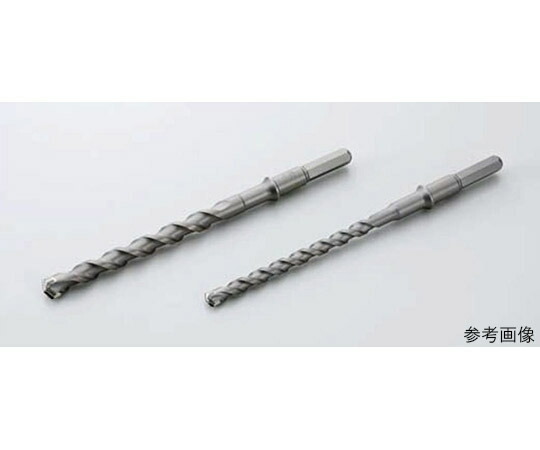 一こません孔機 六角軸クロスドリルビット 刃先径35.0粍 全長280粍 1本 HEXC-350