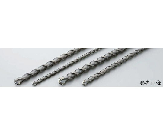 一こません孔機 六角軸クロスドリルビット 刃先径35.0粍 全長420粍 1本 HEXC4-350