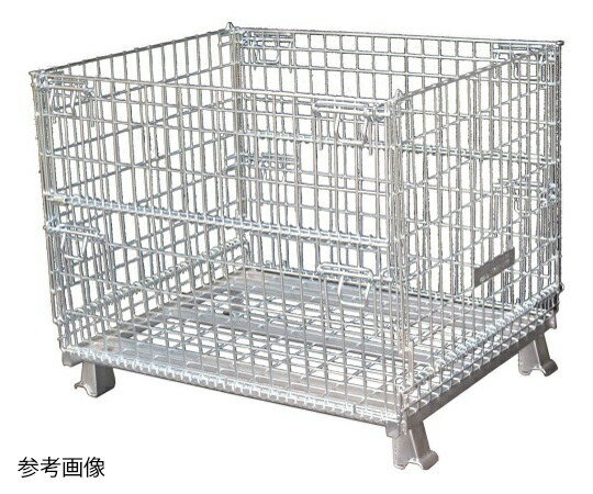 サンキン パレット ニューマルチタイプ 1000×800×850mm(金網ピッチ50×100mm) 1台 1255CMS3