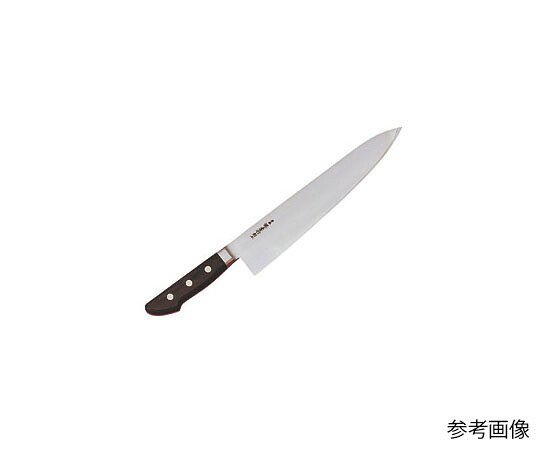堺孝行 日本鋼ツバ付牛刀30cm 1個 No.15015