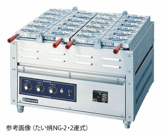 電気重ね合わせ式焼物器今川焼φ78NG-3(3連式) 1個