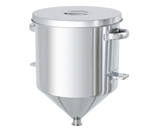 日東金属実業 ホッパー型汎用入れもの 鉤括弧付 400L 1個 HT-ST-BRK-100