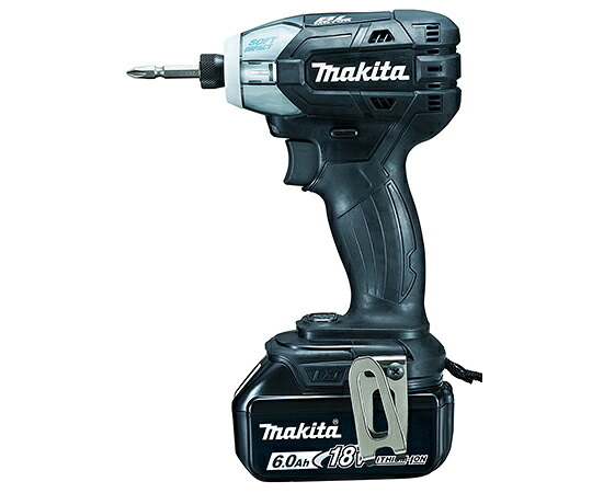 マキタ 申し受ける式ソフトインパクトドライバ（黒）18V 6.0Ah 40N・m 1個 TS141DRGXB