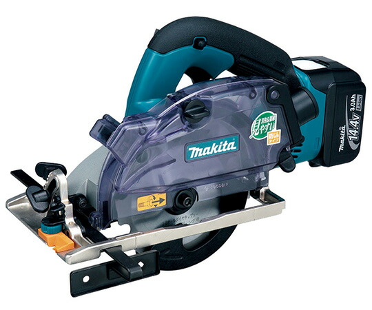 店内全品ポイント5倍★要エントリー★マキタ 125mm充電式防じんマルノコ　アルミベース　14.4V　3.0Ah 1個 KS521DRF｜Shop de clinic店