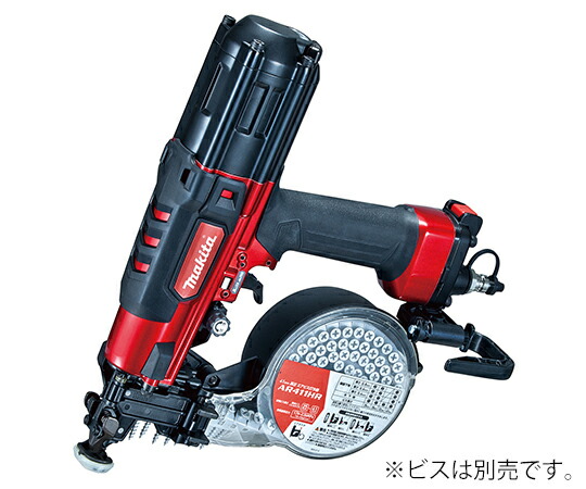 マキタ 高圧エアビス打ち機 （赤） 41mm連結ビス 1個 AR411HR