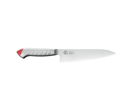 下村工業 龍治　ステンカラー　牛刀　21cm　レッド 1本 ALY8809