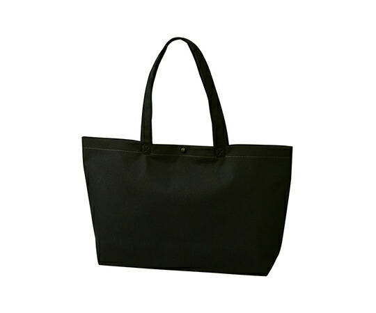 不織布バッグ　船底ホック付きA4横　黒 1箱(100枚入) LC0529AB00 7,182円