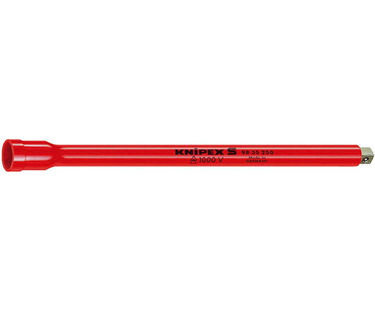 店内全品ポイント5倍★要エントリー★KNIPEX 3/8SQ 絶縁エキステンションバー 1000V 1本 9835-250|Shop de clinic店