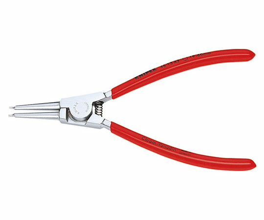 KNIPEX 軸用スナップリングプライヤー 直 1本 4613-A3