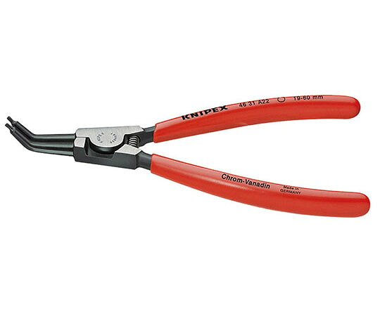 KNIPEX 軸用スナップリングプライヤー　45° 1本 4631-A02