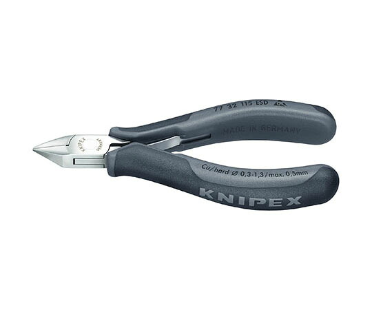 KNIPEX 電子工学ニッパー 1本 7732-115ESD