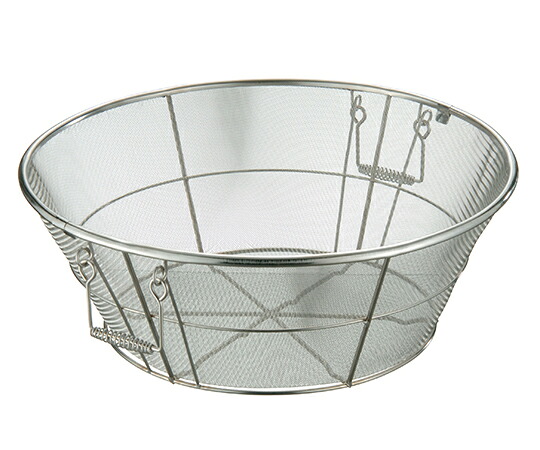 店内全品ポイント5倍★要エントリー★エムテートリマツ 18-8SH揚ざる　60cm（荒目） 1個｜Shop de clinic店