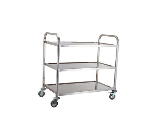 店内全品ポイント5倍★要エントリー★エムテートリマツ 18-8ワゴン3段 M 1個 A1005|Shop de clinic店