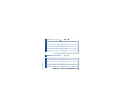 OBC 奉行シリーズ専用　単票給与明細書 1箱(1000セット入) 6101｜Shop de clinic店
