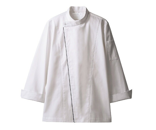 店内全品ポイント5倍★要エントリー★住商モンブラン コックコート　兼用　長袖　白/黒　3L 1枚 6-1051｜Shop de clinic店