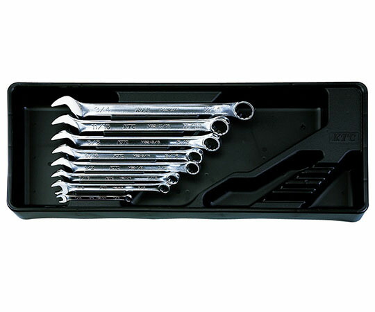 店内全品ポイント5倍★要エントリー★KTC コンビネーションレンチセット　8本組　インチ 1セット(8本入) TMS208B｜Shop de clinic店