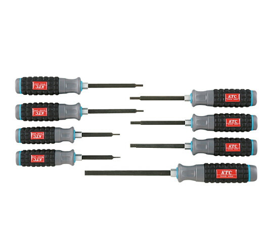 KTC 樹脂柄ヘキサゴンドライバセット　8本組 1セット(8本入) TD1H8