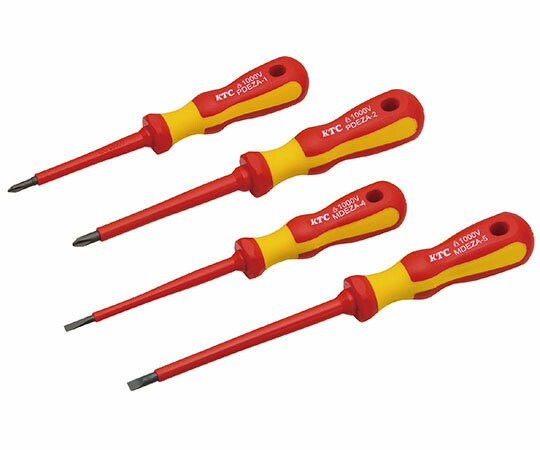 KTC 絶縁ドライバセット 4本組 1セット(4本入) PMDEZA4