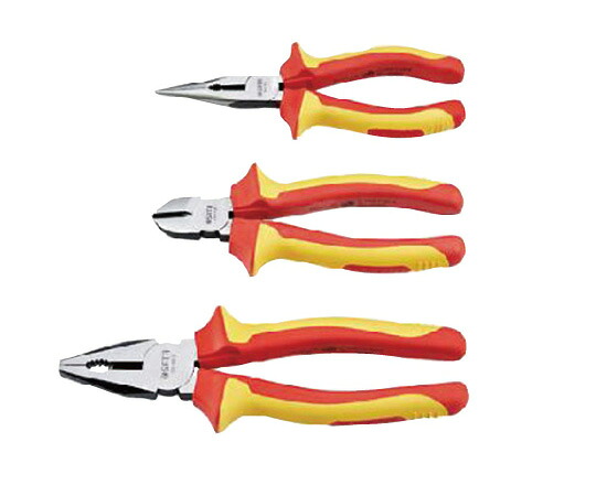 SATA VDE縁切りペンチ 3pcs 1仕掛ける RS-09261