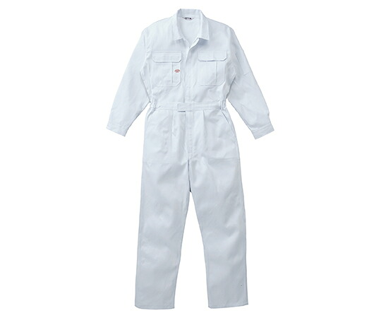 山田辰 つなぎ服 白 4L 1着 1-1160-WH-4L