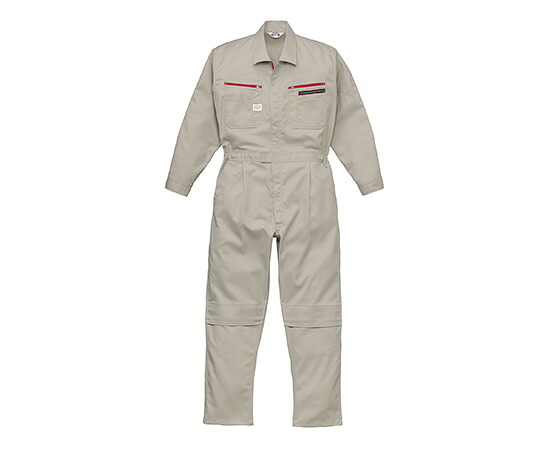 山田辰 つなぎ服　シルバーグレー　L 1着 1-1280-SG-L