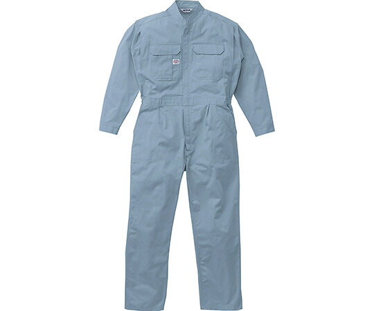 店内全品ポイント5倍★要エントリー★山田辰 つなぎ服　ブルー　3L 1着 1-3650-BL-3L｜Shop de clinic店 10,176円