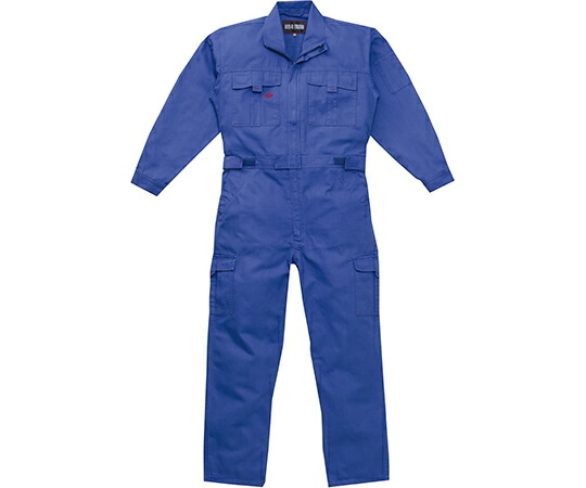 山田辰 つなぎ服 ロイヤルブルー 3L 1着 1-3900-RB-3L