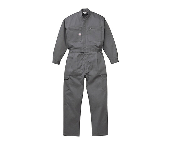 山田辰 EXつなぎ服 濃灰色薄墨色 BLL 1着 1-8200-G2-BLL