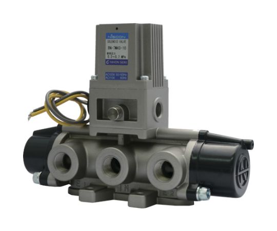 日本精器 4道のり電磁弁10AAC100V7Mつづき物シングル BN-7M43-10-E100 1台