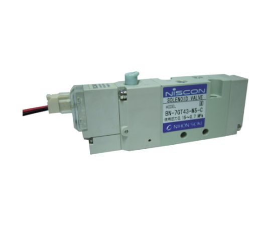 日本精器 4道のり電磁弁 M5シングルAC100V7GT BN-7GT43-M5-C-E100 1台